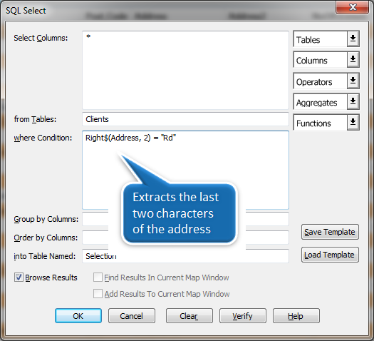 Right 2 chars from Address